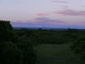 Hekla, 12 uur 's nachts.